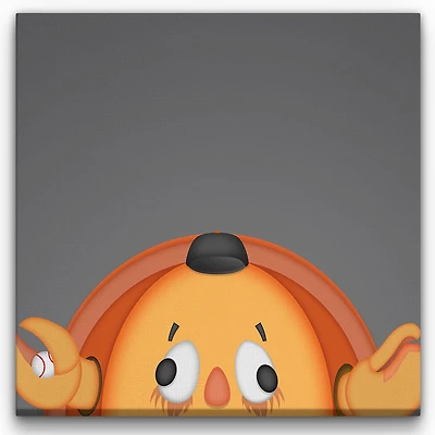 San Francisco Giants 11'' x 17'' Minimalist Crazy Crab Canvas Wrap