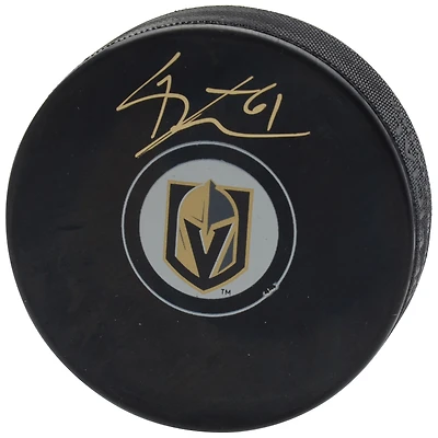 Mark Stone Vegas Golden Knights Autographed Hockey Puck