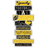 Appalachian State Mountaineers 5'' x 24'' Celebrations Stack Sign