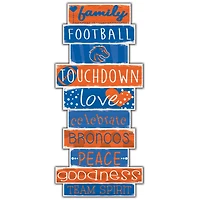 Boise State Broncos 5'' x 24'' Celebrations Stack Sign
