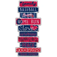 Atlanta Braves 5'' x 24'' Celebrations Stack Sign