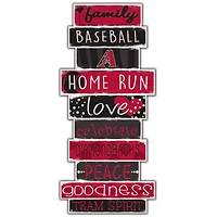 Arizona Diamondbacks 5'' x 24'' Celebrations Stack Sign