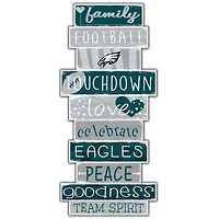 Philadelphia Eagles 5'' x 24'' Celebrations Stack Sign