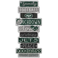 New York Jets 5'' x 24'' Celebrations Stack Sign