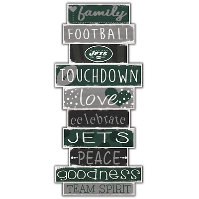 New York Jets 5'' x 24'' Celebrations Stack Sign