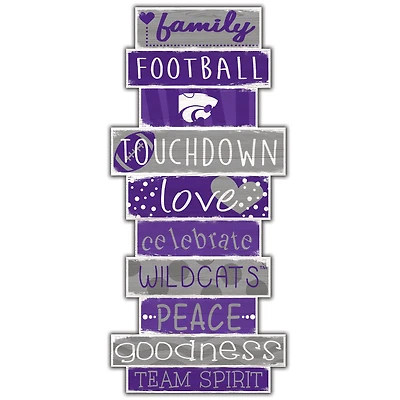 Kansas State Wildcats 5'' x 24'' Celebrations Stack Sign