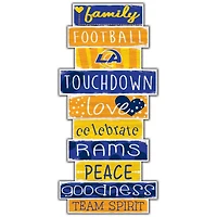 Los Angeles Rams 5'' x 24'' Celebrations Stack Sign