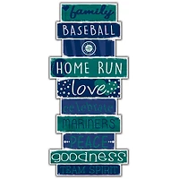 Seattle Mariners 5'' x 24'' Celebrations Stack Sign