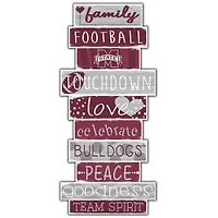 Mississippi State Bulldogs 5'' x 24'' Celebrations Stack Sign