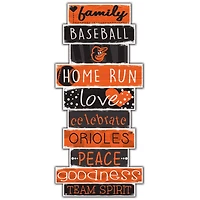 Baltimore Orioles 5'' x 24'' Celebrations Stack Sign