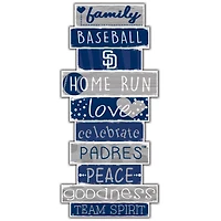 San Diego Padres 5'' x 24'' Celebrations Stack Sign