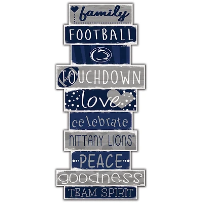 Penn State Nittany Lions 5'' x 24'' Celebrations Stack Sign