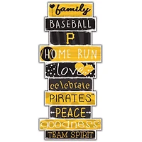Pittsburgh Pirates 5'' x 24'' Celebrations Stack Sign