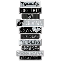 Las Vegas Raiders 5'' x 24'' Celebrations Stack Sign