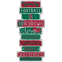 Stanford Cardinal 5'' x 24'' Celebrations Stack Sign