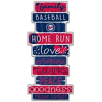 Minnesota Twins 5'' x 24'' Celebrations Stack Sign