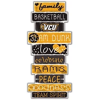VCU Rams 5'' x 24'' Celebrations Stack Sign