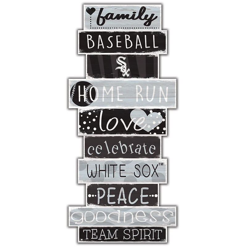 Chicago White Sox 5'' x 24'' Celebrations Stack Sign