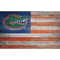 Florida Gators 11'' x 19'' Distressed Flag Sign
