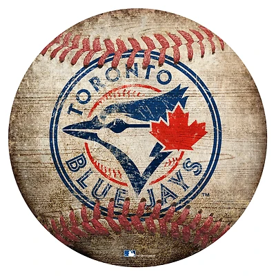 Toronto Blue Jays 12'' x 12'' Baseball Sign