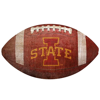 Iowa State Cyclones 12'' Football Sign