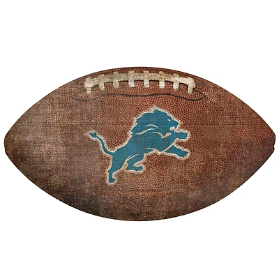 Detroit Lions 12'' Football Sign