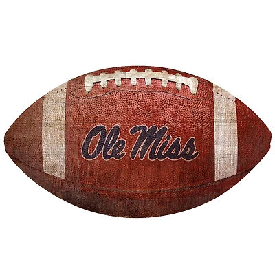 Ole Miss Rebels 12'' Football Sign