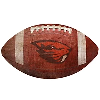 Oregon State Beavers 12'' Football Sign