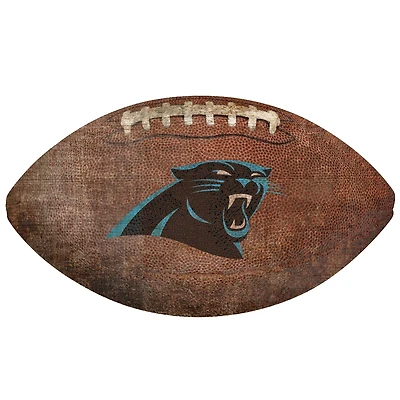 Carolina Panthers 12'' Football Sign