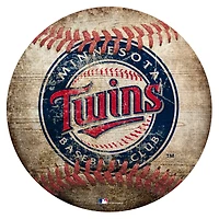 Minnesota Twins 12'' x 12'' Baseball Sign