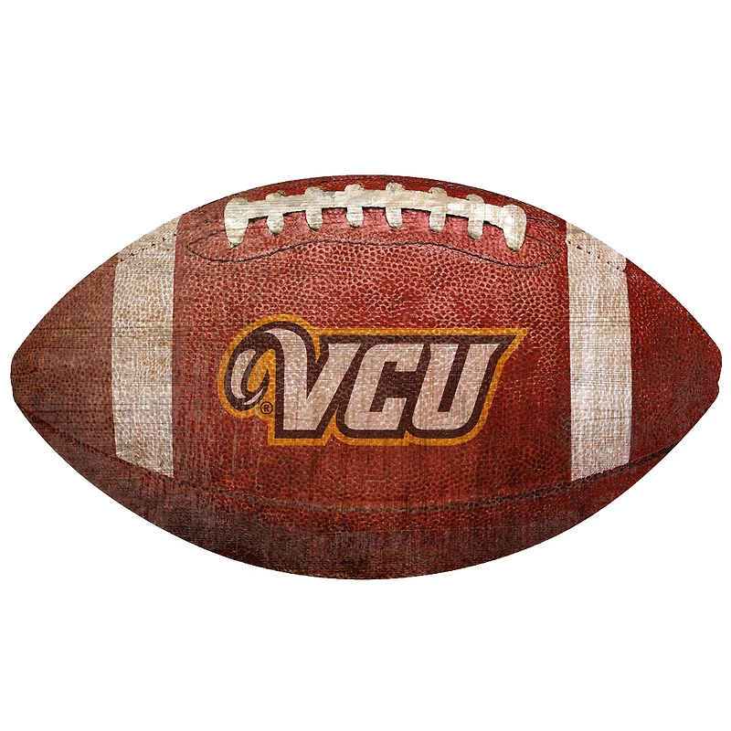 VCU Rams 12'' Football Sign