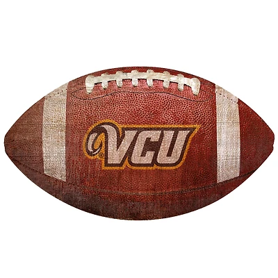 VCU Rams 12'' Football Sign