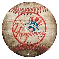 New York Yankees 12'' x 12'' Baseball Sign