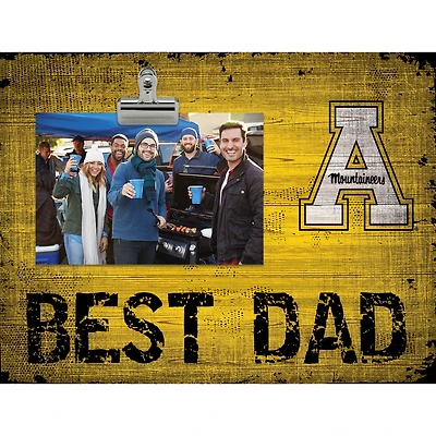 Appalachian State Mountaineers 8'' x 10.5'' Best Dad Clip Frame
