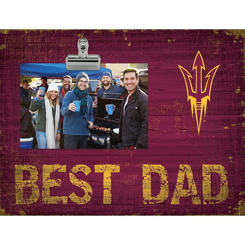 Arizona State Sun Devils 8'' x 10.5'' Best Dad Clip Frame