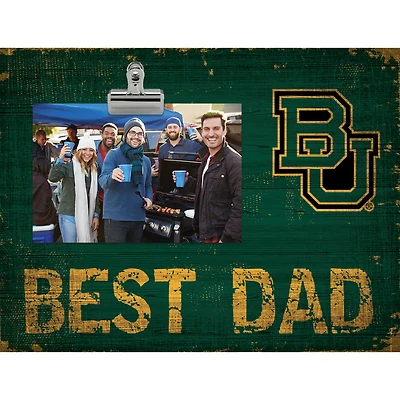 Baylor Bears 8'' x 10.5'' Best Dad Clip Frame