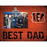 Cincinnati Bengals 8'' x 10.5'' Best Dad Clip Frame