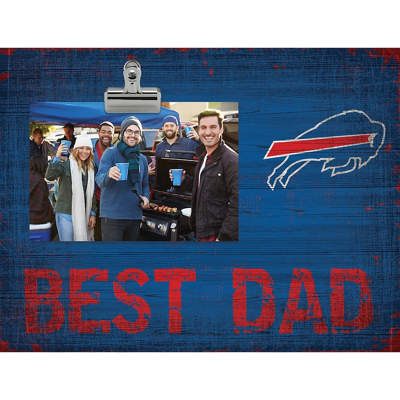 Buffalo Bills 8'' x 10.5'' Best Dad Clip Frame