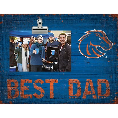 Boise State Broncos 8'' x 10.5'' Best Dad Clip Frame