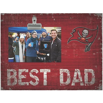 Tampa Bay Buccaneers 8'' x 10.5'' Best Dad Clip Frame