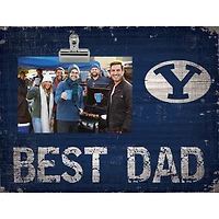 BYU Cougars 8'' x 10.5'' Best Dad Clip Frame