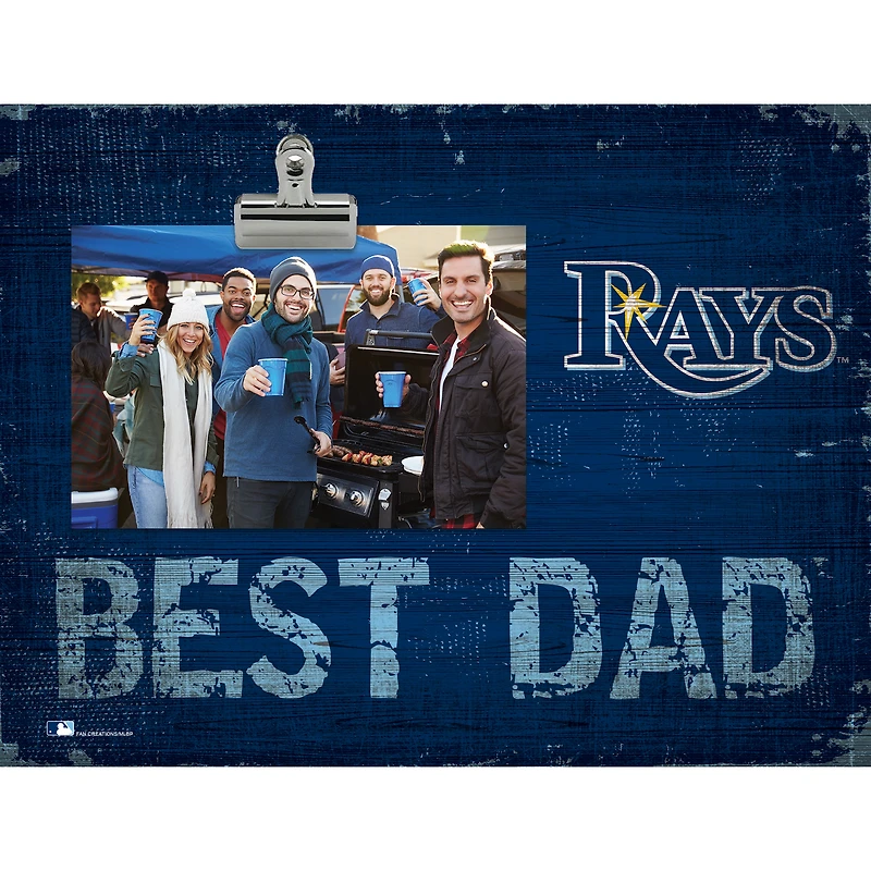Tampa Bay Rays 8'' x 10.5'' Best Dad Clip Frame