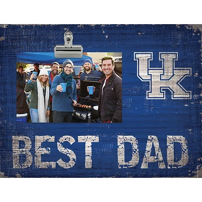 Kentucky Wildcats 8'' x 10.5'' Best Dad Clip Frame