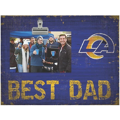 Los Angeles Rams 8'' x 10.5'' Best Dad Clip Frame