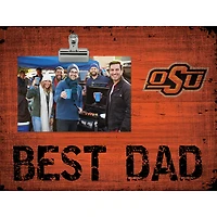 Oklahoma State Cowboys 8'' x 10.5'' Best Dad Clip Frame