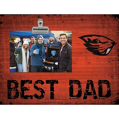 Oregon State Beavers 8'' x 10.5'' Best Dad Clip Frame