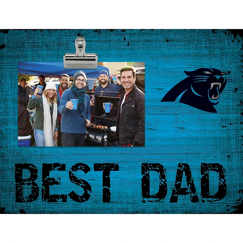 Carolina Panthers 8'' x 10.5'' Best Dad Clip Frame