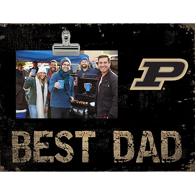 Purdue Boilermakers 8'' x 10.5'' Best Dad Clip Frame
