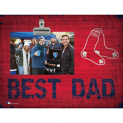 Boston Red Sox 8'' x 10.5'' Best Dad Clip Frame