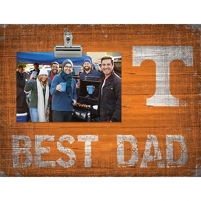 Tennessee Volunteers 8'' x 10.5'' Best Dad Clip Frame